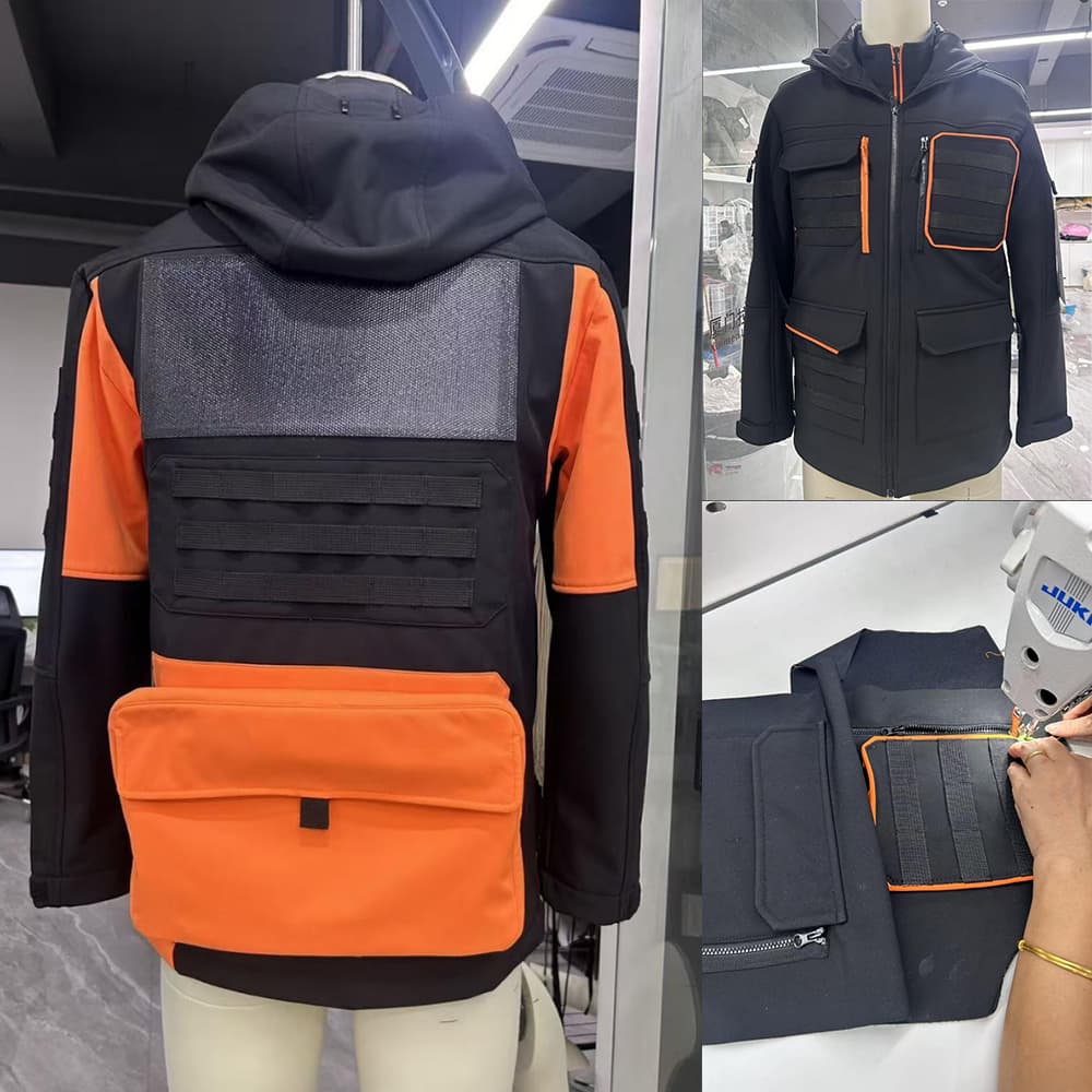 A Solar-Powered Hiking Jacket